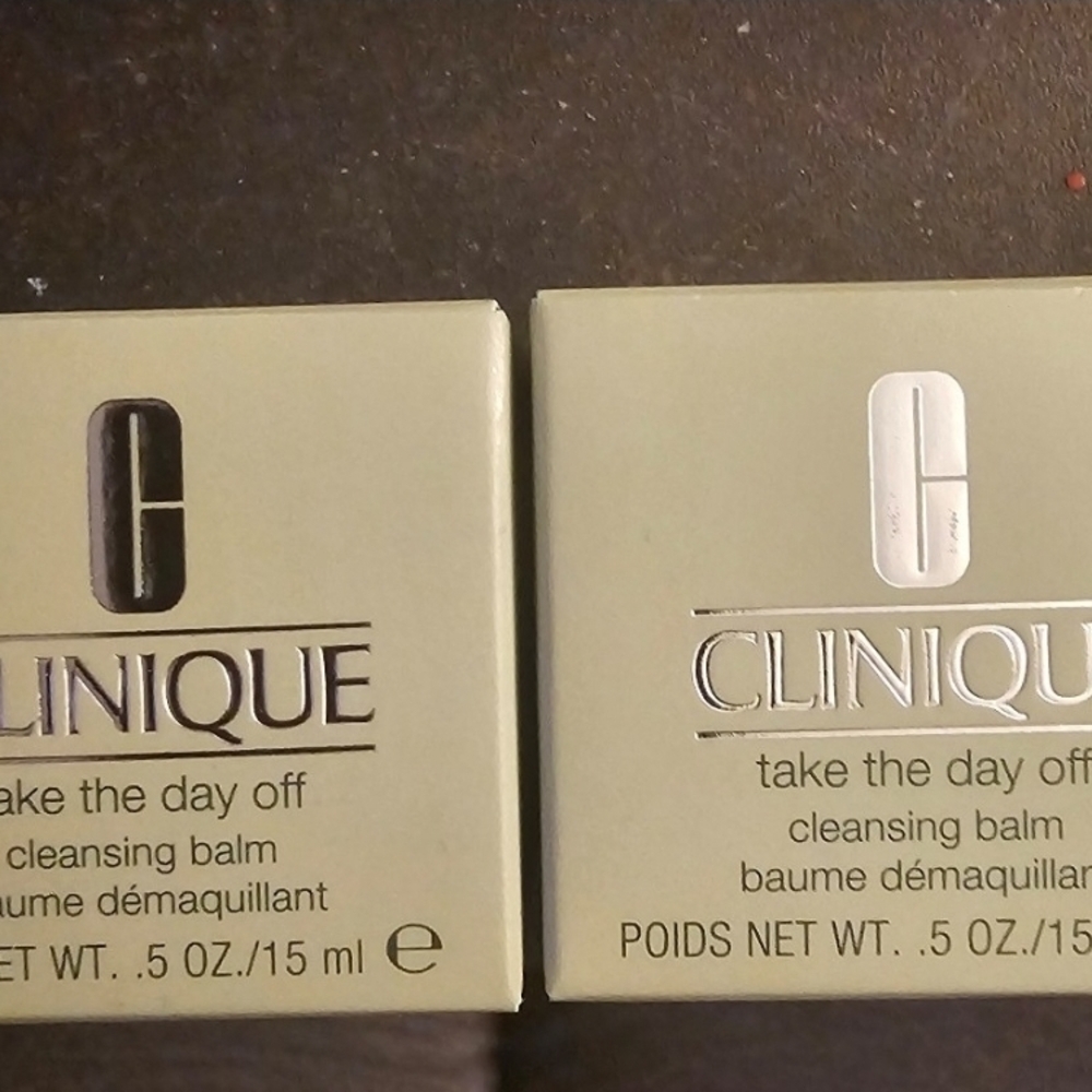 2 Clinique Take the Day Off Cleansing Balms - Green Box